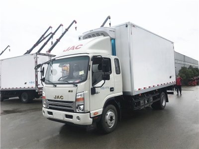 國六 江淮帥鈴Q7黃牌冷藏車(chē)